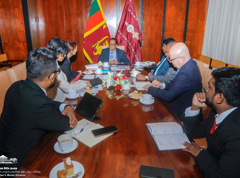 ICRC Representatives Meets with the  Speaker of Parliament 
