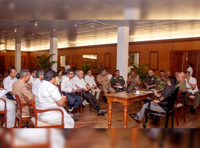 President on Inspection Tour of Kandy City to Assess Facilities for Devotees Attending “Siri Dalada Wandanawa” 