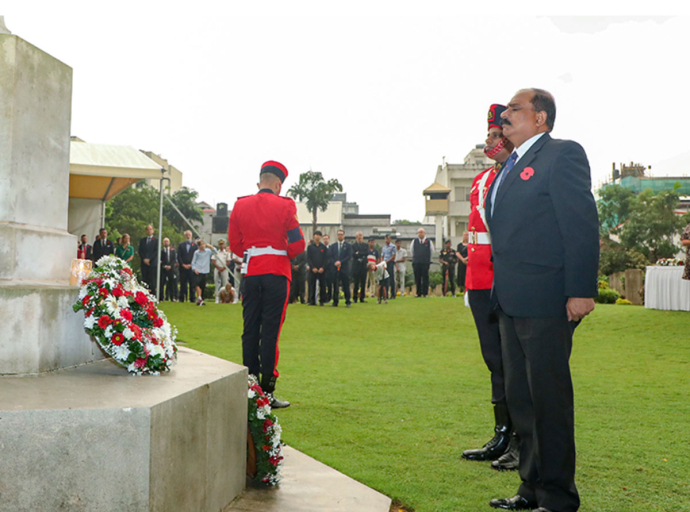 Deputy Minister of Defence Pays Tribute at ANZAC Memorial Ceremony