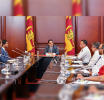 Representatives of the Tony Blair Institute meet Secretary to the President  